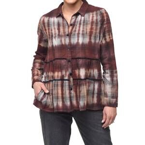 NEW TULIP CLOTHING alicia top in bonnybridge flannel